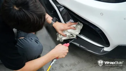 자동차랩핑 벤츠 c63amg 블랙ppf/크롬죽이기 자동차 보호와 스타일링을 한방에! [랩스타일 코리아] / 김포시 마산동