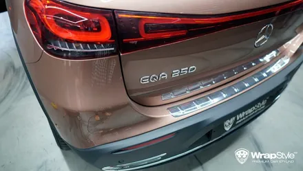 벤츠 전기차 EQA 250 아이리스텍 GT 실버로 랩핑했습니다 / 김포시 마산동