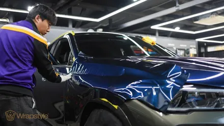 BMW X6, 이노즈텍 미드나잇블루로 완성된 특별한 변신 / 김포시 마산동