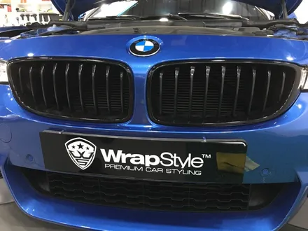 [랩스타일 코리아] BMW 4시리즈 인기 랩핑 아이템, 앞범퍼 부분랩핑 및 키드니그릴 랩핑, 루프스킨 시공 / 김포시 마산동
