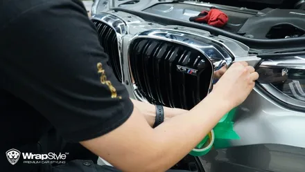 BMW X3 M 크롬딜리트 (크롬죽이기) 엣지있게! [랩스타일 코리아] / 김포시 마산동