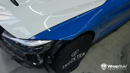 BMW M4 cs 이노즈텍 라구나 블루 전체랩핑 시공후기 / 김포시 마산동