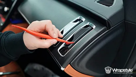 벤츠 S400d 송풍구랩핑으로 말끔히 문제 해결 / 김포시 마산동