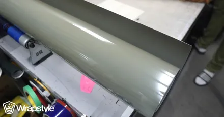 기아자동차 레이 이노즈텍 카키그린 투톤랩핑 했습니다 / 김포시 마산동