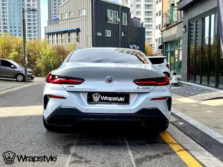 BMW M850i 그란 쿠페 이노즈텍 스피드 실버 전체랩핑했어요 / 김포시 마산동