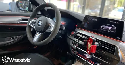 BMW 랩핑 M550d 이노즈텍랩핑 건메탈 실버 드레스업 / 김포시 마산동