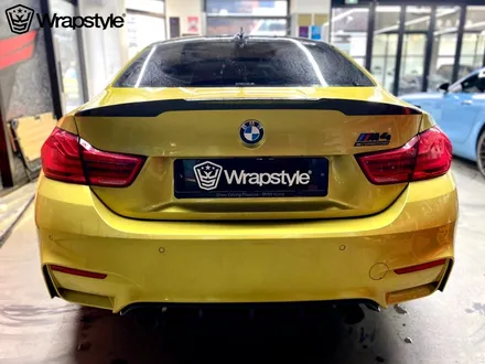 BMW M4 나르도 그레이 전체랩핑, 골드에서 그레이로!! / 김포시 마산동