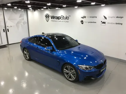 [랩스타일 코리아] BMW 4시리즈 인기 랩핑 아이템, 앞범퍼 부분랩핑 및 키드니그릴 랩핑, 루프스킨 시공 / 김포시 마산동