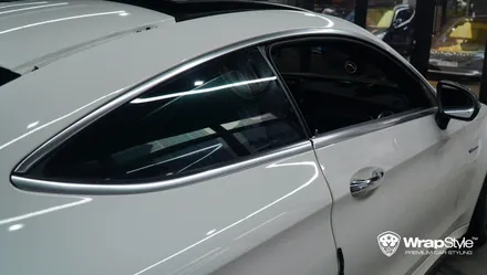 자동차랩핑 벤츠 c63amg 블랙ppf/크롬죽이기 자동차 보호와 스타일링을 한방에! [랩스타일 코리아] / 김포시 마산동