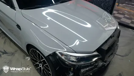 이노즈텍 초크 그레이, BMW M2 랩핑해주었어요 / 김포시 마산동
