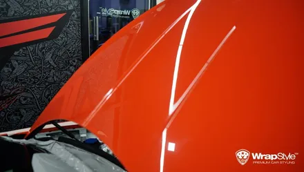 포르쉐 GT3 이노즈텍 라바 오렌지 랩핑으로 .. / 김포시 마산동