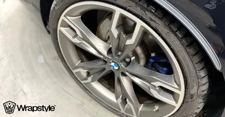 BMW 랩핑 M550d 이노즈텍랩핑 건메탈 실버 드레스업 / 김포시 마산동