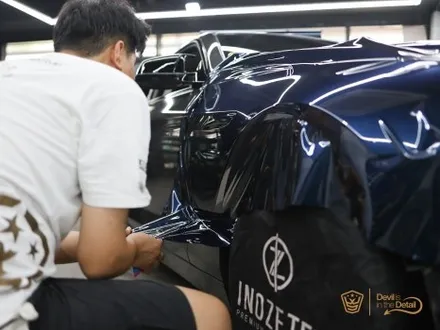 미드나잇 블루 BMW 6시리즈 이노즈텍 랩핑 리뷰 (밤하늘처럼 아름답다) / 김포시 마산동