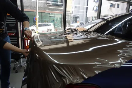 [랩스타일 코리아] 자동차 랩핑으로 내차의 느낌 바꾸기 - BMW 7 series 색상변경 전체랩핑 (에이버리 글로스 메탈릭 브라운) / 김포시 마산동
