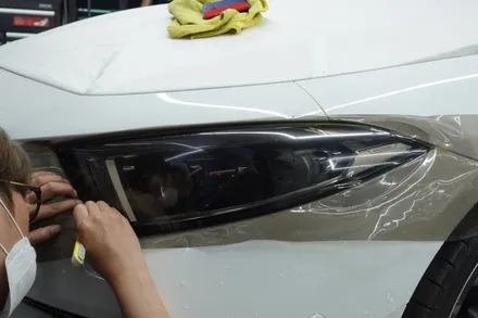 [랩스타일 코리아] 하이그로시 루프스킨 시공과 스포일러 카본랩핑의 콜라보 - CLS 53 AMG 시공 / 김포시 마산동