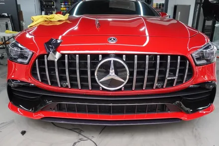 [랩스타일 코리아] WS카본 필름 랩핑으로 스타일링 제안 - 벤츠 AMG GT43 / 김포시 마산동