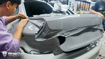 이노즈텍 초크 그레이, BMW M2 랩핑해주었어요 / 김포시 마산동