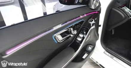벤츠 S 클래스 송풍구랩핑, 실내 ppf 모두 마친 S500 / 김포시 마산동
