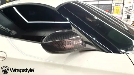 카본랩핑으로 BMW Z4 사이드미러 바꿔줬습니다. / 김포시 마산동