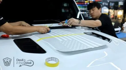 지프 랭글러 커스텀 데칼 제작 및 시공기 / 김포시 마산동