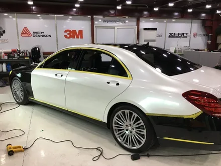 [랩스타일코리아] 더프리메로의 추억, 메르세데스 벤츠의 기함, S500 4matic 전체색상변경 자동차랩핑 (에이버리슈프림) / 김포시 마산동