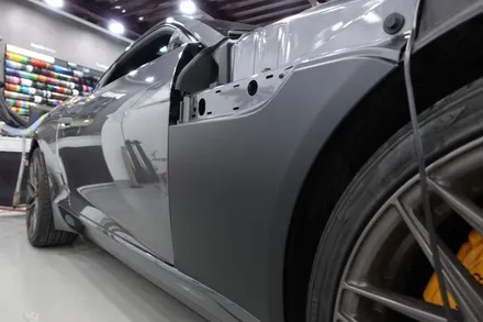[랩스타일 코리아] 이것이 진짜 재규어다! - 재규어 F타입 무광 전체랩핑 (Jaguar F-type Black Edition) / 김포시 마산동
