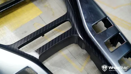 자동차실내랩핑 이렇게! 벤츠 gt43amg 실내카본랩핑 [랩스타일 코리아] / 김포시 마산동