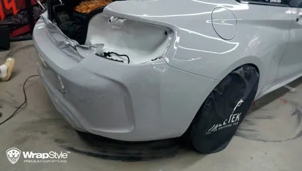 이노즈텍 초크 그레이, BMW M2 랩핑해주었어요 / 김포시 마산동