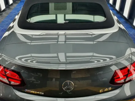부산자동차랩핑 벤츠 c43 amg 카브리올레 전체랩핑 / 부산 강서구 범방동