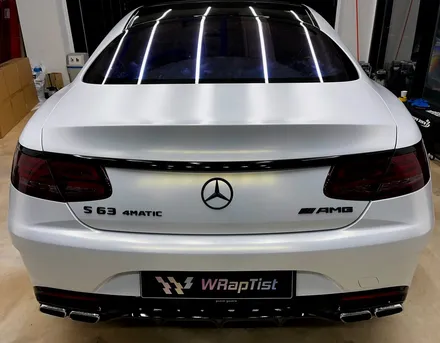 [WRapTist] 김포랩핑,일산랩핑,파주랩핑,강화도랩핑 랩티스트!!! 벤츠 S63 AMG 쿠페 전체랩핑 / Tinybot 매트 갤럭시 더스트 골드 투 화이트 / 김포시 양촌읍