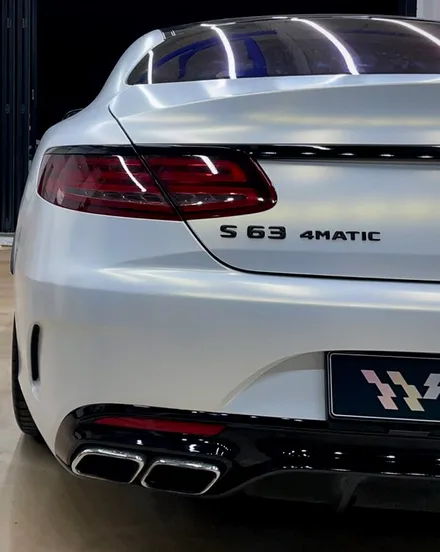 [WRapTist] 김포랩핑,일산랩핑,파주랩핑,강화도랩핑 랩티스트!!! 벤츠 S63 AMG 쿠페 전체랩핑 / Tinybot 매트 갤럭시 더스트 골드 투 화이트 / 김포시 양촌읍