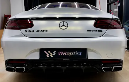 [WRapTist] 김포랩핑,일산랩핑,파주랩핑,강화도랩핑 랩티스트!!! 벤츠 S63 AMG 쿠페 전체랩핑 / Tinybot 매트 갤럭시 더스트 골드 투 화이트 / 김포시 양촌읍