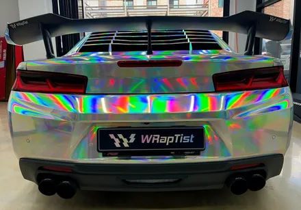 [WRapTist] 김포랩핑,일산랩핑,파주랩핑,강화도랩핑 랩티스트!!!쉐보레 올 뉴 카마로 SS 6.2 / Tinybot 일렉트로플레이티드 레이저 실버 (A.K.A 홀로그램) / 김포시 양촌읍