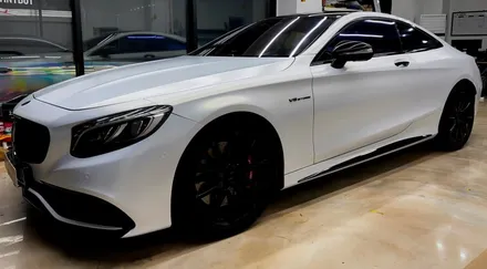 [WRapTist] 김포랩핑,일산랩핑,파주랩핑,강화도랩핑 랩티스트!!! 벤츠 S63 AMG 쿠페 전체랩핑 / Tinybot 매트 갤럭시 더스트 골드 투 화이트 / 김포시 양촌읍