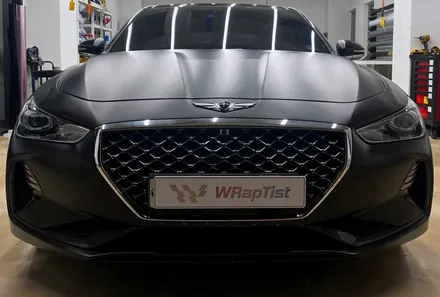 [WRapTist] 김포랩핑,일산랩핑,파주랩핑,강화도랩핑 랩티스트!!! 제네시스G70 전체랩핑 / EUROMASTER 캐스팅 매트 블랙 / 김포시 양촌읍