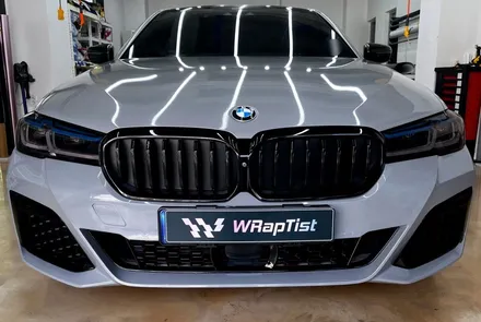 [WRapTist] 김포랩핑,일산랩핑,파주랩핑,강화도랩핑 랩티스트!!! BMW 530d (G30) 전체랩핑 / 3M 애쉬그레이 / 김포시 양촌읍