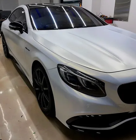 [WRapTist] 김포랩핑,일산랩핑,파주랩핑,강화도랩핑 랩티스트!!! 벤츠 S63 AMG 쿠페 전체랩핑 / Tinybot 매트 갤럭시 더스트 골드 투 화이트 / 김포시 양촌읍