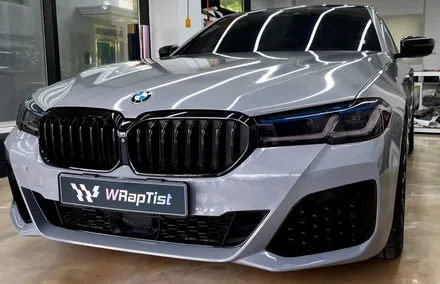 [WRapTist] 김포랩핑,일산랩핑,파주랩핑,강화도랩핑 랩티스트!!! BMW 530d (G30) 전체랩핑 / 3M 애쉬그레이 / 김포시 양촌읍