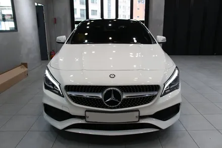 벤츠 CLA 카마인레드 자동차 전체랩핑 후기 / 수원시 영통구 원천동
