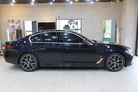 BMW 530i 윈도우 몰딩 크롬 죽이기 리뷰! / 수원시 영통구 원천동