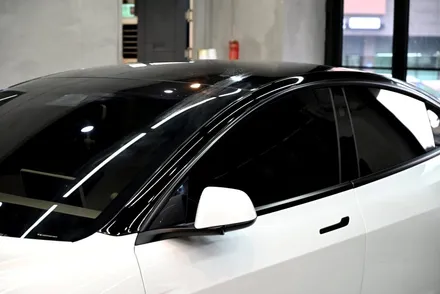 테슬라 모델3 투톤 랩핑 후기 / 수원시 영통구 원천동