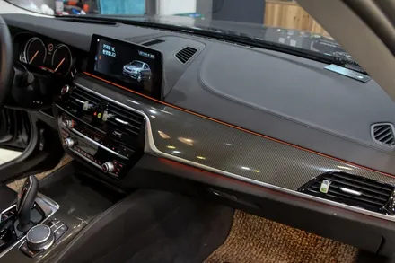 BMW G30 실내랩핑으로 리얼카본 연출 해봤어요! / 수원시 영통구 원천동