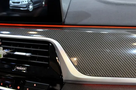 BMW G30 실내랩핑으로 리얼카본 연출 해봤어요! / 수원시 영통구 원천동