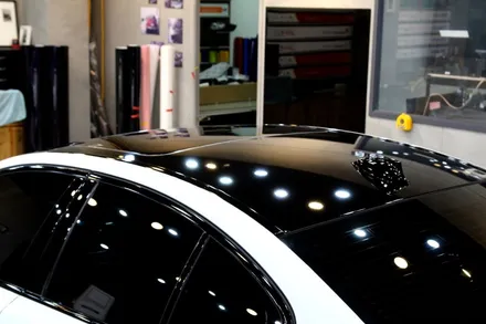 BMW 5시리즈 루프스킨 + 크롬 죽이기 리뷰! / 수원시 영통구 원천동
