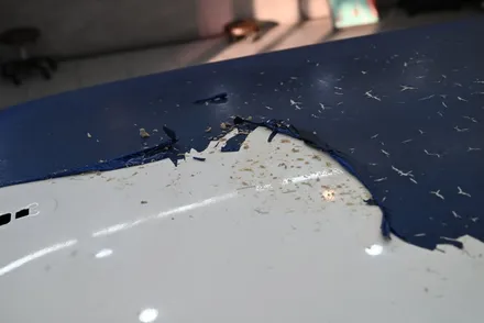 미니쿠퍼 루프스킨 제거 과정 및 재시공 방법 / 수원시 영통구 원천동