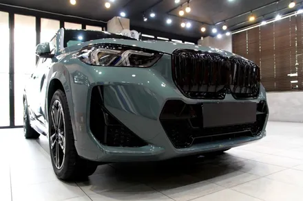 BMW IX1 그릴 랩핑 해봤어요! / 수원시 영통구 원천동