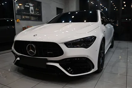 벤츠 CLA 크롬죽이기 랩핑 + PPF 루프스킨 리뷰 / 수원시 영통구 원천동