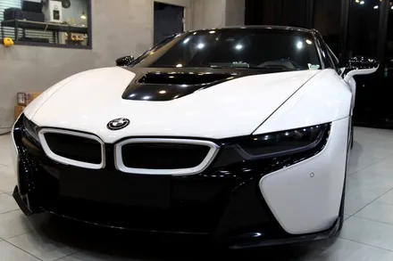 BMW I8 포인트 랩핑 리뷰! - 비용 / 수원시 영통구 원천동