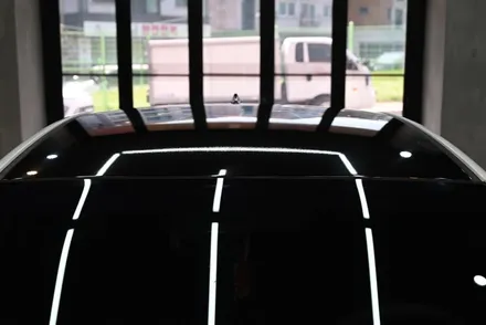 아반떼 루프스킨 재시공, 유광 블랙이 무광으로 변한 이유와 오래된 필름 제거 작업기 / 수원시 영통구 원천동