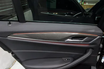 BMW G30 실내랩핑으로 리얼카본 연출 해봤어요! / 수원시 영통구 원천동